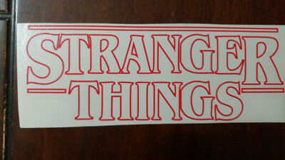 Stranger Things Show TV die cut Vinyl car decal sticker Eleven