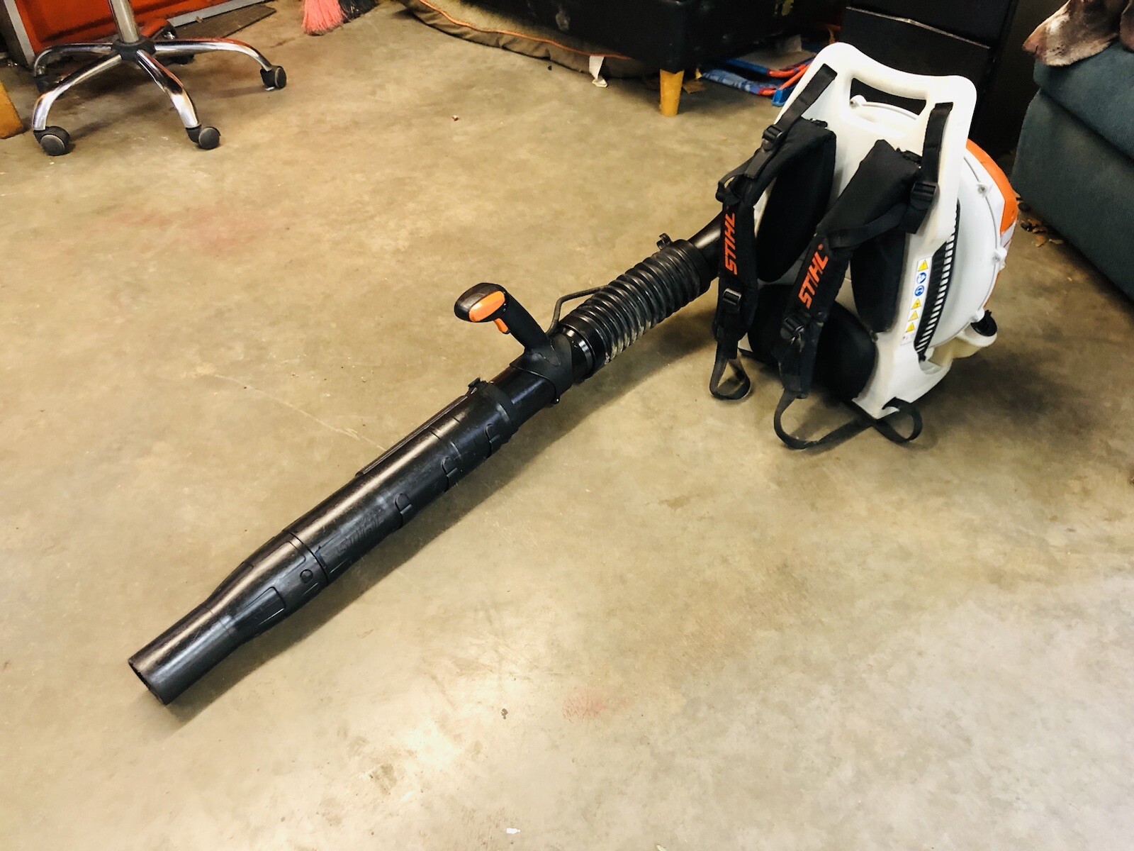STIHL BR600 Backpack Blower Project Blower Locked Up Needs Repair