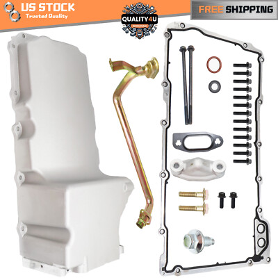 LS Swap Retrofit Low Profile  Oil Pan Kit For LS Gen IV V8 III Muscle Car 302-1