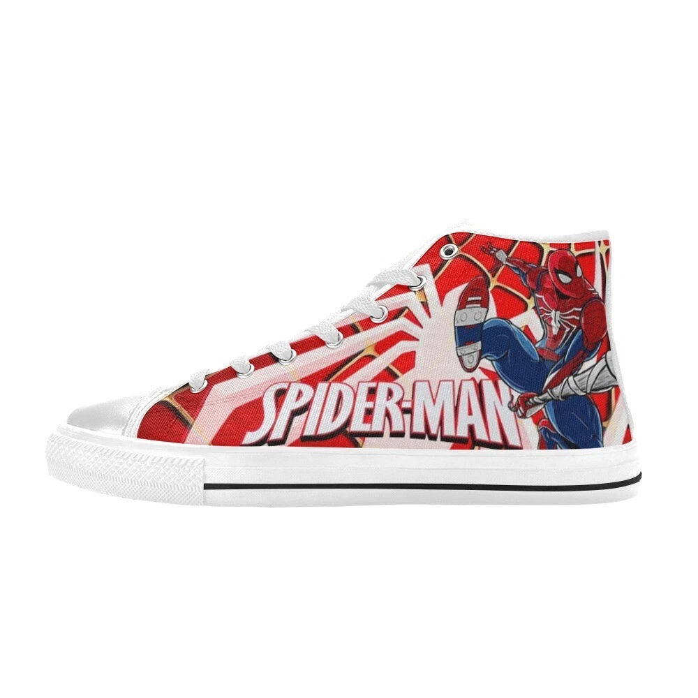 Spider-Man High Top Shoes Sneakers