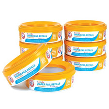 Munchkin Arm and Hammer Diaper Pail Refill Rings - Pack of 8