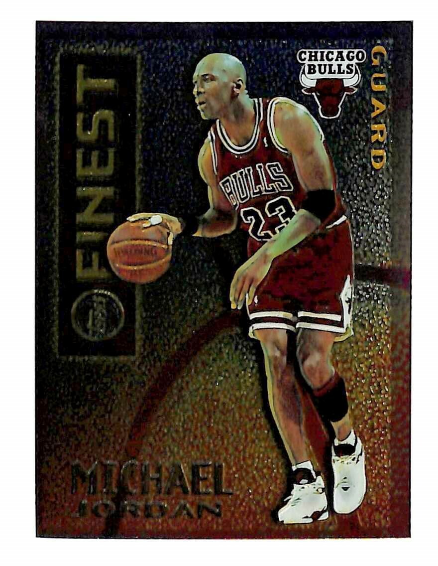 Michael Jordan 1995 Topps Finest Mystery Borderless #M1