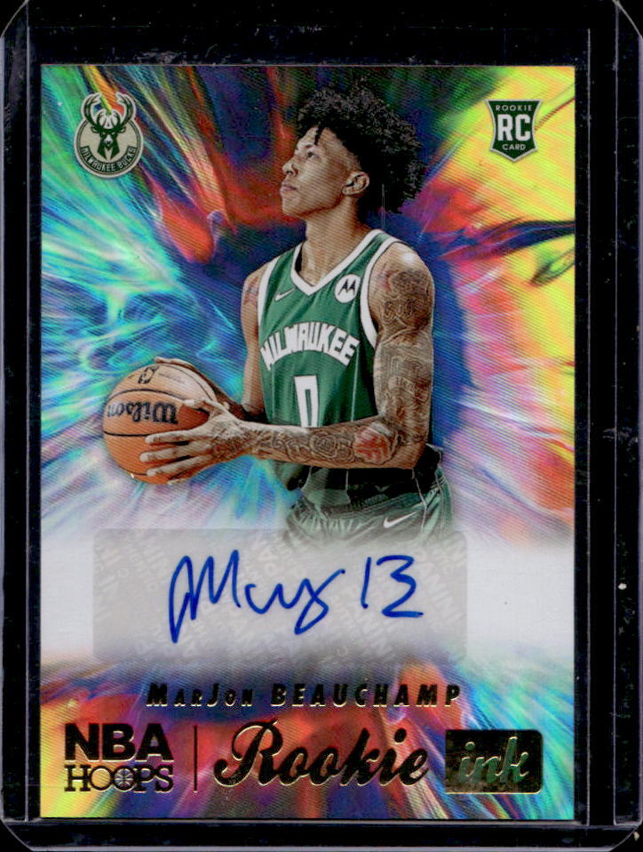 2022-23 Hoops MarJon Beauchamp Rookie Ink RC Auto #RI-MJB
