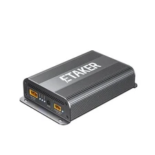 F1000 Alternator & Solar Charger Compatible with Power Station, Max 1000W DC ...