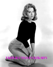 JANE FONDA 8X10 Lab Photo B&W 1966 "THE CHASE" Sexy Close-Up Seated Beauty