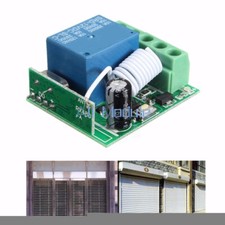 DC 12V 433MHZ 1 Channel Receiver Wireless Relay RF Remote Control Switch Module