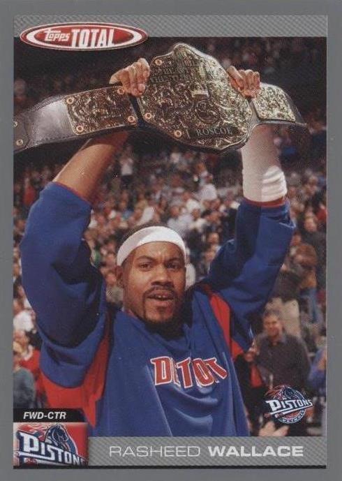 Td Rasheed Sb 2004-05 Topps Total - Rasheed Wallace #289 Silver for sale online | eBay