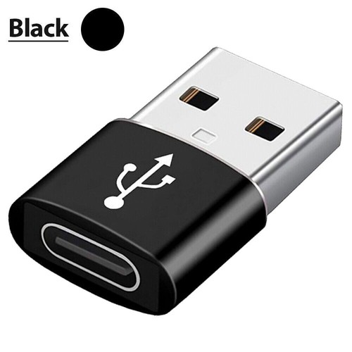 USB To TYPE C 3.0 A Male Adapter Converter OTG For iphone 11 12 13 14