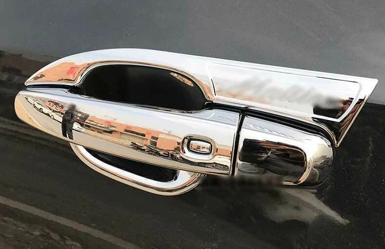 For Chevrolet Malibu 19-2024 Chrome ABS Exterior Side Door Handle Cover Trims 8P Foto 2 de 4
