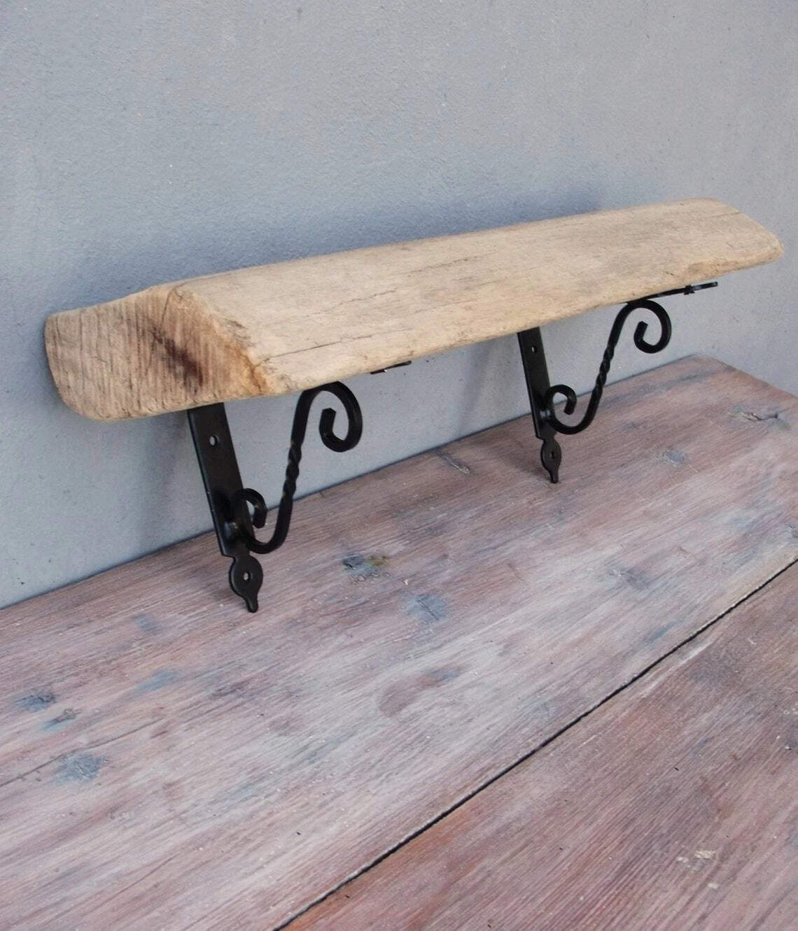 Rustic Driftwood Shelf, Book Shelf, Display Shelf