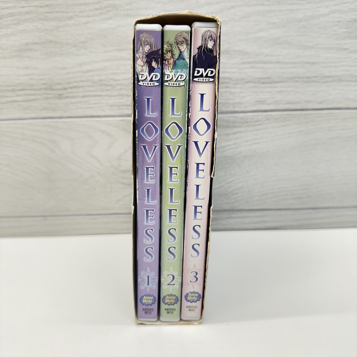 Loveless 3-DVD Box Set Complete Anime Series Volumes 1 2 3 Loveless 3-DVD Box Set Complete Anime Series Volumes 1 2 3