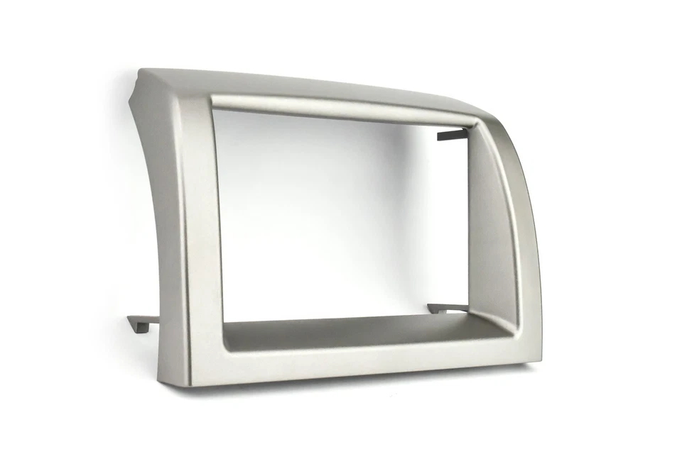 Mascherina Adattatore Autoradio Stereo 2 DIN Lancia Ypsilon dal 2003 Silver - Immagine 2 di 4