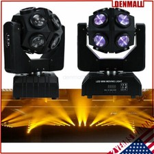 2pcs RGBW 12x12W 4IN1 DMX LED for DJ disco party stage ball Moving Head Effect