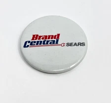 Sears Brand Central Logo Pin Pinback ca.1980s Advertising Nostalgia A2