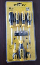 Stanley 17-Piece Screwdriver Set Bi-Material Handle STHT60127