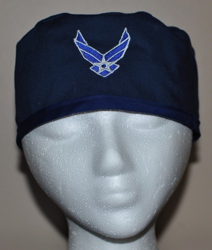 Air Force Embroidered Scrub Cap/Hat 