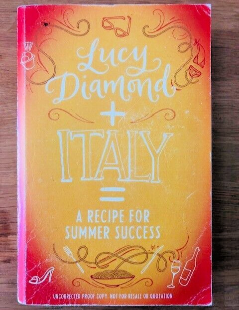 ONE NIGHT IN ITALY by LUCY DIAMOND - Pub. PAN BOOKS - P/B - *PROOF*