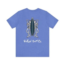 Outlaw Surf Skeleton Babes T-Shirt