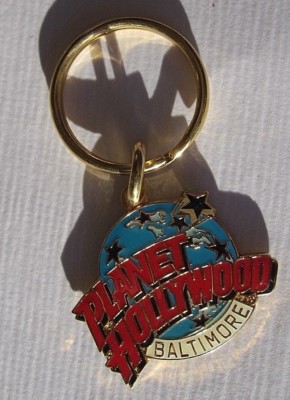 Planet Hollywood Baltimore Schlüsselanhänger Keychain NEU (A59v)