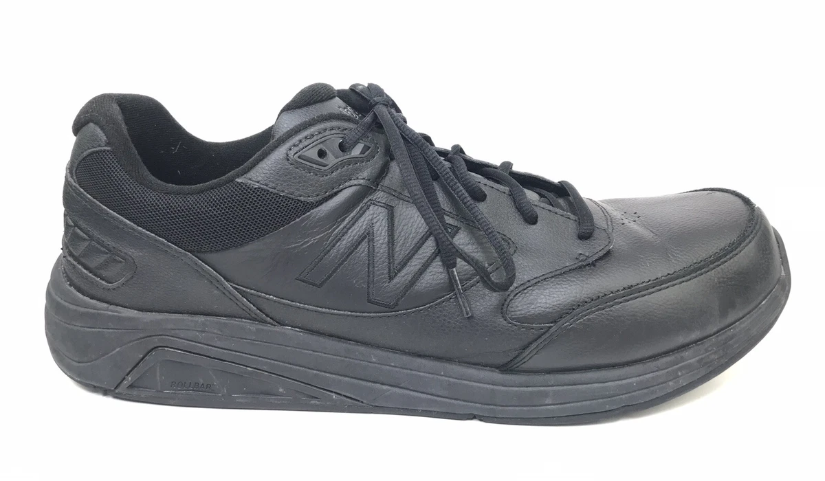 New Balance 928V3 Black Leather Walking Shoes MW928BK3 Men s Size