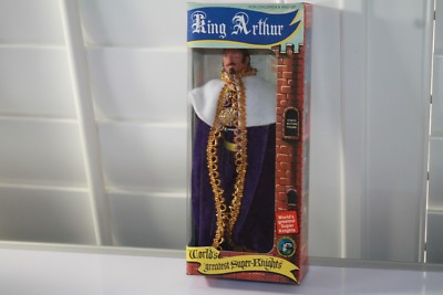 #ad #ad WGSH Knights King Arthur w sword 2005 FTC CCTV Licensed figure NEW READ $10.00
