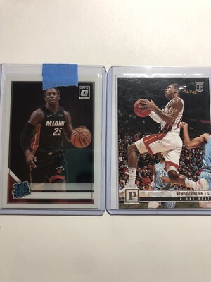 2019-20 Panini Donruss Optic Heat Kendrick Nunn Rated Rookie And CHRONICLES RC