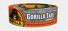 Gorilla Duct Tape SILVER 3x Stronger Double-Thick All-Weather 1.88" x 30 yd. NEW
