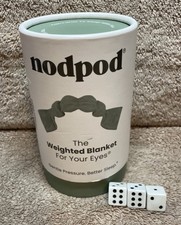 Nodpod Weighted Blanket Sleep Mask in Sage Green