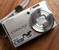 N MINT Nikon COOLPIX S620 12.2MP 4x Compact Digital Camera Japan English ok Used