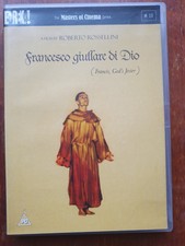 Francesco Giullare Di Dio Dvd RARE DISC LOVELY +BOOKLET EUREKA NOT PROMO