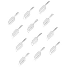 12 Safe Plastic Shovel Household Utensils Scoops Tool For Ice Cubes Cereals