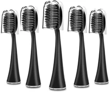 Replacement Toothbrush Heads for Burst Sonic Toothbrush with Dust Cover Caps,...