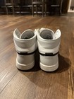 Jordan Air Jordan 1 Mid White/Black Leather Sneakers Kids US 7.5Y BQ6472-015 — photo 3
