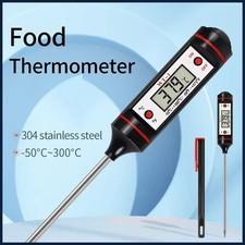 -50-300  Digital Food Thermometer For Meat Kitchen Cooking Water Milk Food Probe