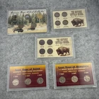 LOT OF 5 Buffalo/Bison nickel coin collections