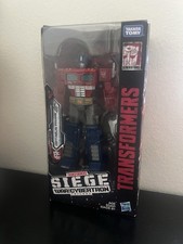 Hasbro Takara Tomy Transformers Optimus Prime Siege Voyager Transforming WFC-S11