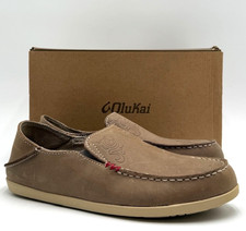 Olukai NOHEA NUBUCK Women's NEW Casual Slip On Basalt/Tapa Multiple Sizes