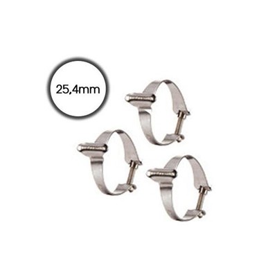 Kit Kabelbinder 25,4 Mm Silber 3 Stück DC99BS DIA-COMPE Fahrrad