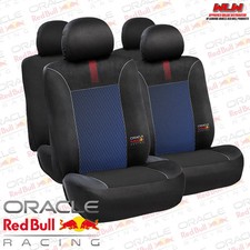 FOR FORD PUMA - RED BULL RACING PRO SEAT COVERS FULL SET UNIVERSAL CAR PROTECTIO