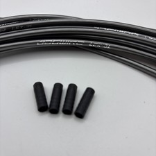 Jagwire Lex-SL Shifter Cable Housing Four End Caps. 6 feet, Grey, 4mm, New