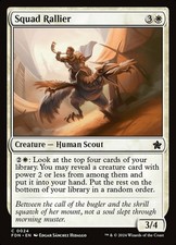 x4 Squad Rallier - Foundations - NM - MTG