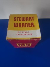 Vintage Stewart Warner Hand Held 4000 Rpm Tachometer 408858