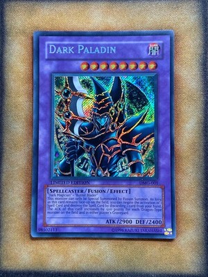 Yugioh Dark Paladin DMG-001 Secret Rare Limited Edition Promo LP