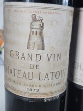Chateau Latour 1973 Premier Grand Cru leere Vintage Weinflasche mit Korken