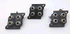*VINTAGE PART* Pioneer SX-737 Receiver *LOT OF 3 RCA JACK PLUG* SX17