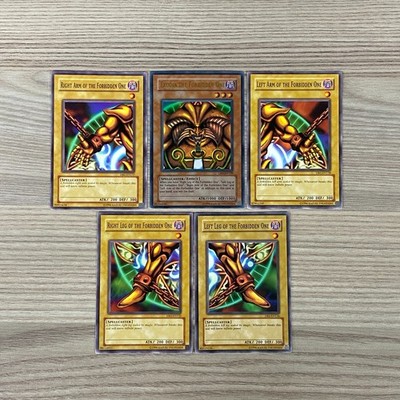 EXODIA DIE VERBOTENE YU-GI-OH KARTE YUGIOH TRADING CARD GAME TCG 1996