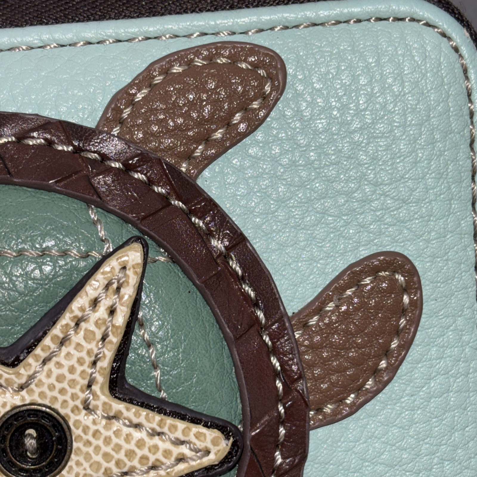 Chala Sea Turtle Zip Around MultiPocket Wristlet … - image 12