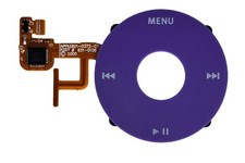 Purple Click Wheel Flex for iPod Classic Video 5th and 5.5 gen 30gb 60gb 80gb