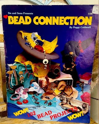 Vintage 1990 Bead Connection Magazine Back Issue 102 Projects Necklace Earrings