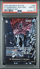 St. Ethanbaron V. Nusjuro (Alternate Art) OP13-080 Carrying On His Will Foil